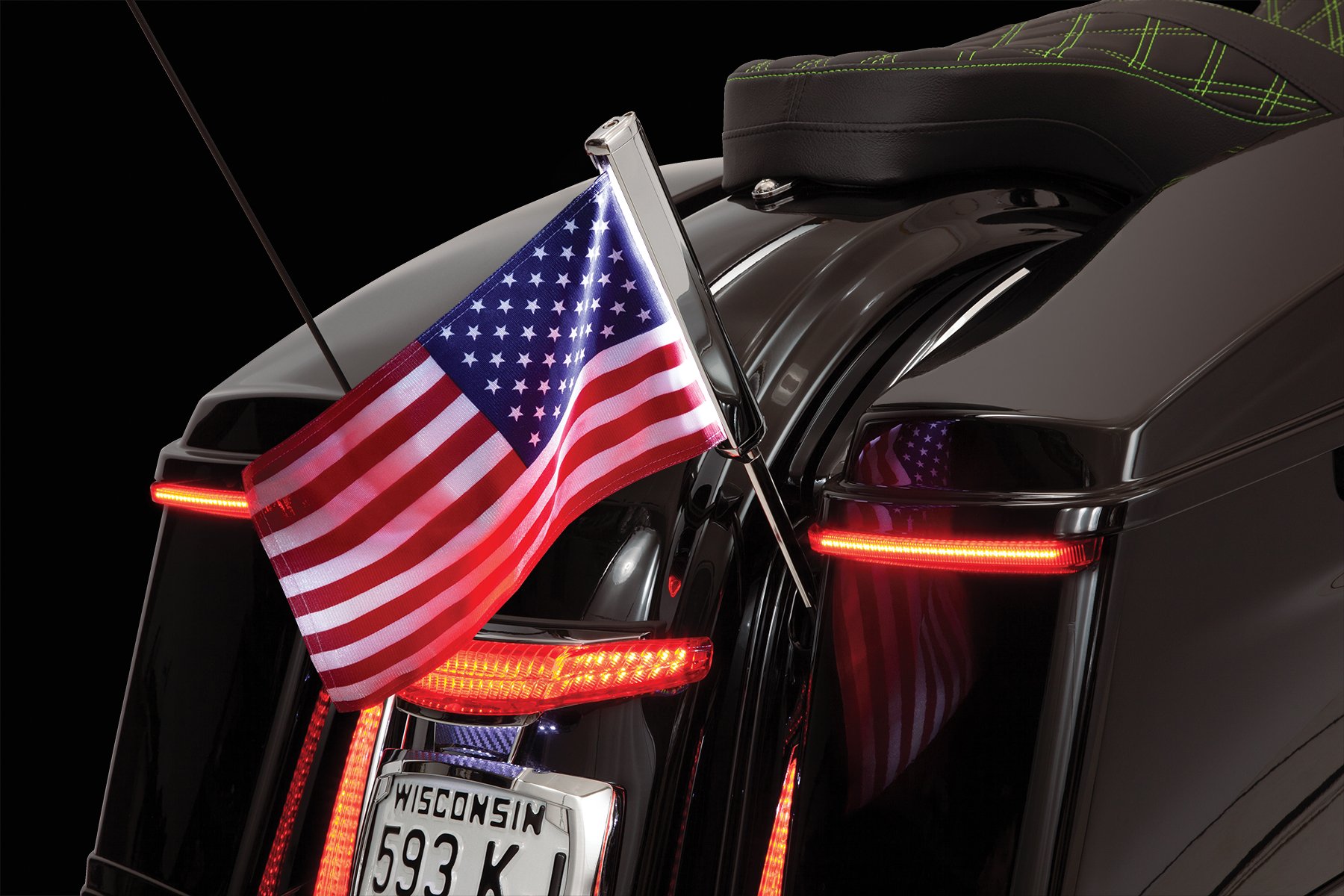Flag holder online for harley davidson